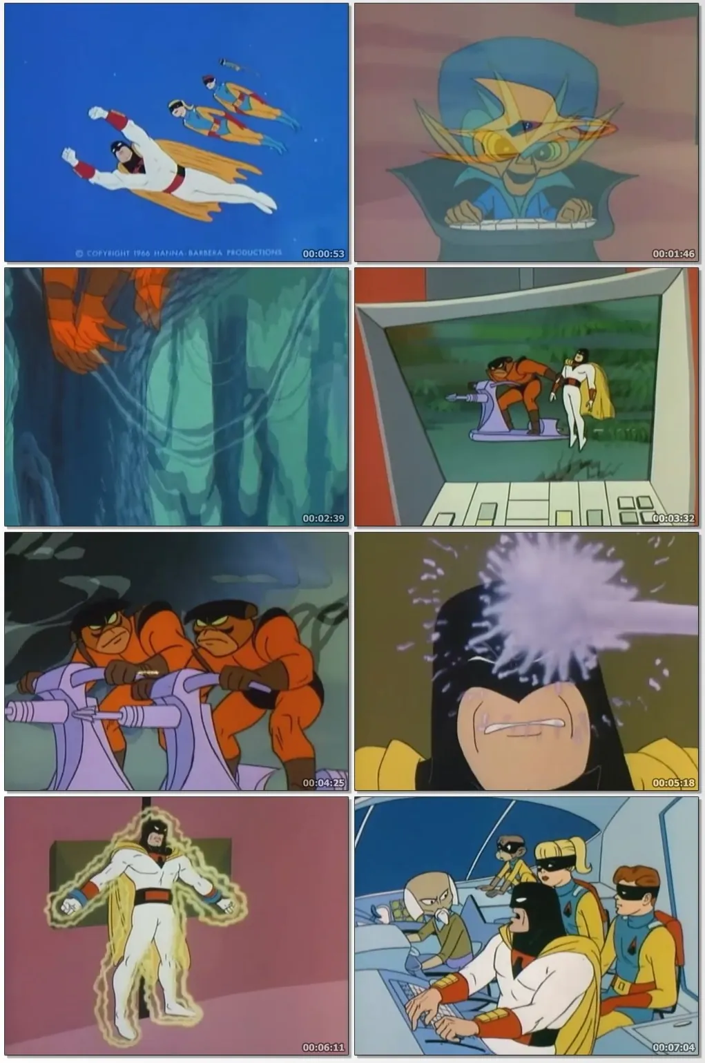 fantasma del espacio serie completa latino 1966